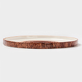 Тарелка Magistro Wood, d=25.3 см, 10663048 Тарелка Magistro Wood, d=25.3 см, 10663048