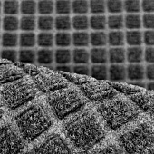 Коврик придвер. 40х60 см., Люкс серый 12534 Коврик придвер. 40х60 см., Люкс серый 12534