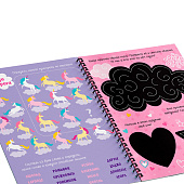  Активити-книга с заданиями Гравюры Для девочек, единорог, 12 стр. 5306588 