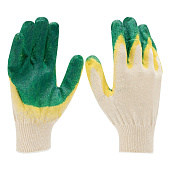 Перчатки трикотажные с двойным латексным обливом, Россия Перчатки трикотажные с двойным латексным обливом, Россия