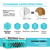 Пенополистирол ТЕХНОНИКОЛЬ Rafinad Therm 1200х600х50мм (0,72м2)