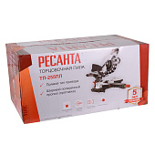  Пила торцовочная 255мм 2200Вт, ТП-255ПЛ Ресанта 