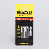 Биты PH2 25мм(2шт)/STAYER Биты PH2 25мм(2шт)/STAYER