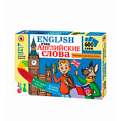  Игра настольная Викторина для всей семьи English Учим английские слова, 03375 