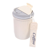  Термокружка 350мл "Coffee", белый 367-147 