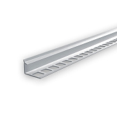 Профиль внутренний 10мм 2,7м "Деконика" 002-0 Светло-серый Профиль внутренний 10мм 2,7м "Деконика" 002-0 Светло-серый