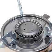 Плитка газовая ЕРМАК портативная, круглая, 10,5х11,5х8,5 см 116-008 Плитка газовая ЕРМАК портативная, круглая, 10,5х11,5х8,5 см 116-008