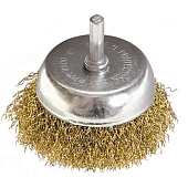 Щетка чашка д/дрели 50 мм латун. витая пров. Matrix Щетка чашка д/дрели 50 мм латун. витая пров. Matrix