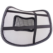  Поддержка под спину анатомическая массажная SKYWAY Support-04 полиэстер/пластик черный 