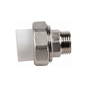Муфта комб разъемная НР 20х1/2" PPR Муфта комб разъемная НР 20х1/2" PPR