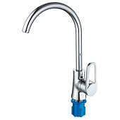 Смеситель для кухни бок.ручка на гайке 5124 А71 CALORIE Люкс Смеситель для кухни бок.ручка на гайке 5124 А71 CALORIE Люкс