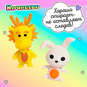  Набор ластиков фигурных Зверята, микс, 9940820 