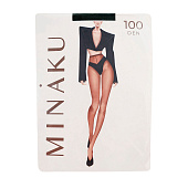 Женские колготки MINAKU 100 ден, цвет хаки, размер 4/L 10152839 