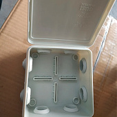 Коробка распр. ОП 100х100х55мм IP54 бел. С3В108 Коробка распр. ОП 100х100х55мм IP54 бел. С3В108