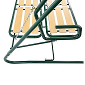 КД2.301 Качели садовые "Отдых 1-Р", 210х150х168,8 см, макс.нагр. 280 кг, (без матраса, трёхместные, раскладные, ламели) КД2.301 Качели садовые "Отдых 1-Р", 210х150х168,8 см, макс.нагр. 280 кг, (без матраса, трёхместные, раскладные, ламели)