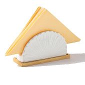 Салфетница фарфоровая на подставке BellaTenero «Тюльпан», 15,5х9 см, белый 9213644 Салфетница фарфоровая на подставке BellaTenero «Тюльпан», 15,5х9 см, белый 9213644