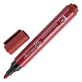  Маркер перманентный красный Attomex круглый 3мм (12/720) /5043502/ 