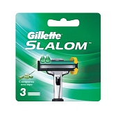 Сменные кассеты для бритья GL SLALOM 3шт Сменные кассеты для бритья GL SLALOM 3шт