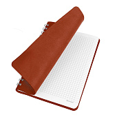 Бизнес-тетрадь на гребне А5 BRAUBERG Office PRO, 80л, под кожу, клетка, коричневая, 111044 Бизнес-тетрадь на гребне А5 BRAUBERG Office PRO, 80л, под кожу, клетка, коричневая, 111044