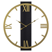  Часы Рубин Классика, d 50 см, металл/дерево, откр стрелка, золото, 5008-001 (5) 