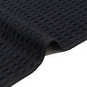  Набор кухонных полотенец (вафля) 35х60 черный 2шт 