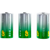 Батарейка G-tech  Alkaline LR14, 2шт, GP Super