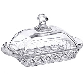 Масленка 17,2х11х9см стекло 27004 Масленка 17,2х11х9см стекло 27004