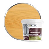  Лак в/д тонированный Лакра Сосна 0,9кг 