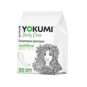 Ежедневные гигиенические прокладки YOKUMI Daily care Multiform, 20 шт Ежедневные гигиенические прокладки YOKUMI Daily care Multiform, 20 шт