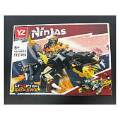 Конструктор Ninjas ниндзя на драконе, 112 деталей, 19х14 см, YZ7082-4 Конструктор Ninjas ниндзя на драконе, 112 деталей, 19х14 см, YZ7082-4