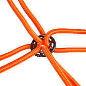  Резинка для крепления багажа 120смх8мм AIRLINE 4шт метал. Крюк 