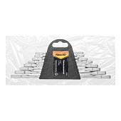 Набор ключей рожковых 6х22мм, 8 шт, хромированные, Sparta Набор ключей рожковых 6х22мм, 8 шт, хромированные, Sparta