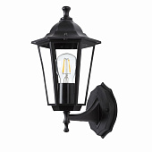 Светильник садовый настенный 60Вт Е27 IP44 черный вверх GL6 /LEEK Светильник садовый настенный 60Вт Е27 IP44 черный вверх GL6 /LEEK