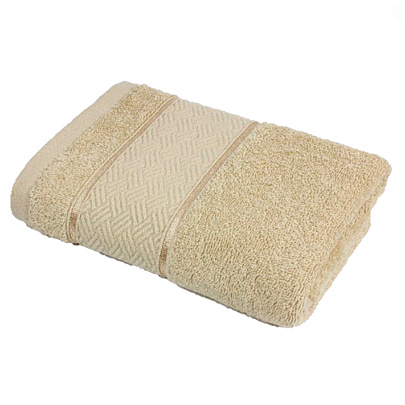  Полотенце 40х60 махровое РИМИНИ 400гр./м2, шампань 