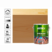 HUSKY SIBERIAN «Суперлазурь» ореховое дерево 2,7 л 