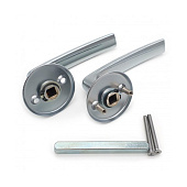 Ручка дверная МАРЛОК/SOLLER 16 001, хром Ручка дверная МАРЛОК/SOLLER 16 001, хром