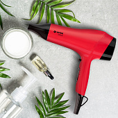 Фен VITEK VT-8227 красный 2000Вт, 2 скорости, 2 режима t, холодный воздух, концентратор Фен VITEK VT-8227 красный 2000Вт, 2 скорости, 2 режима t, холодный воздух, концентратор