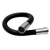 Излив для кухни гибкий силиконовый черный EH401BS Esko