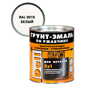 ГРУНТ - ЭМАЛЬ по ржавчине "DALI" 2л - белый RAL 9010 ГРУНТ - ЭМАЛЬ по ржавчине "DALI" 2л - белый RAL 9010