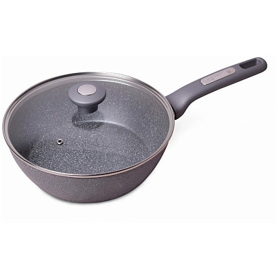  Сотейник 26х7.5см с крышкой 4276GR 