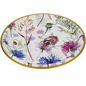  Поднос круглый "Бергамо", 27,5х2 см полипропилен, 2 дизайна 862-427 