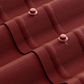 Лист Ондулин Смарт 1.95х0.95м красный Лист Ондулин Смарт 1.95х0.95м красный