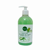 Крем-мыло жидкое Care soft ЗЕЛЕНЫЙ ЧАЙ и ОГУРЕЦ 500 мл (дозатор) Крем-мыло жидкое Care soft ЗЕЛЕНЫЙ ЧАЙ и ОГУРЕЦ 500 мл (дозатор)