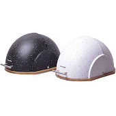 Хлебница бамбук, пластик; чёрная/белая-мрамор 1106 Хлебница бамбук, пластик; чёрная/белая-мрамор 1106