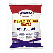 Известковая паста отбеленная 15кг Пакет/Диола Известковая паста отбеленная 15кг Пакет/Диола
