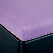 Простыня на резинке 90х200х20 цвет сирень арт. 4064 Простыня на резинке 90х200х20 цвет сирень арт. 4064