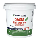 Краска глубокоматовая Finncolor OASIS HALL & OFFICE База C 9 л