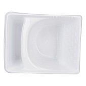  Ковш для краски 1,2л 22х18х12 белый 