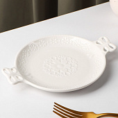  Блюдо керамическое «Сьюзен», 18х13,5 см, цвет белый 7610840 