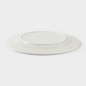 Тарелка обеденная Доляна White Label, 300 мл, фарфор, белый 1277451 Тарелка обеденная Доляна White Label, 300 мл, фарфор, белый 1277451